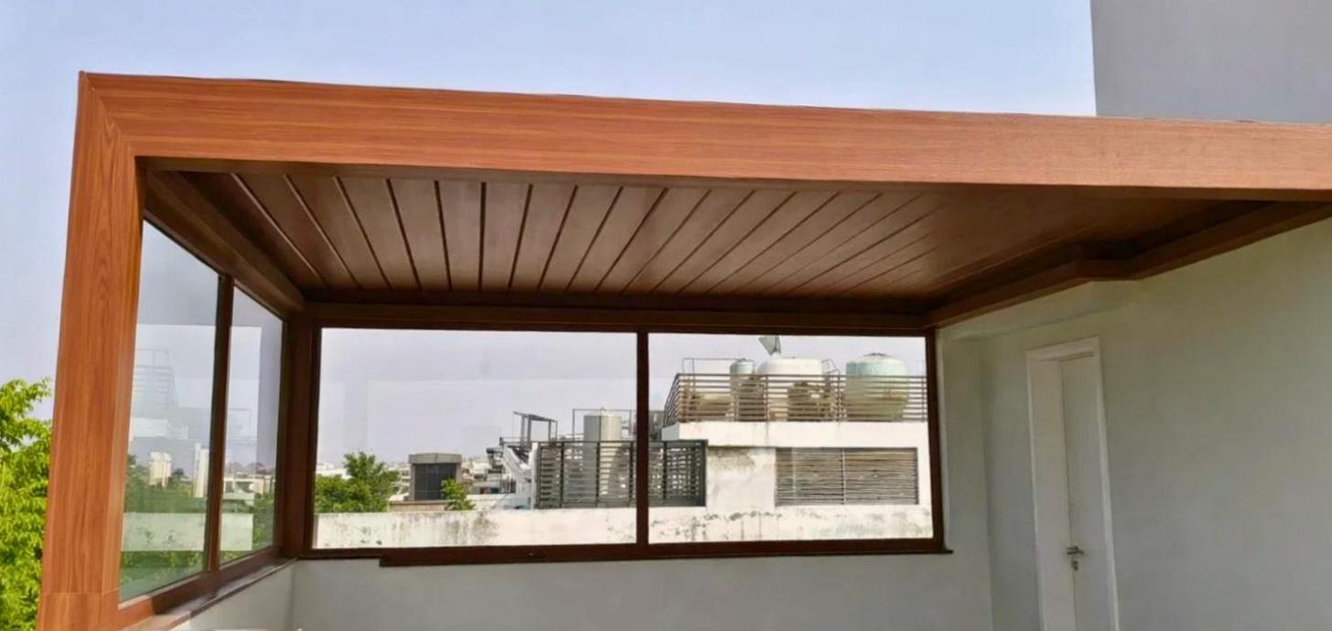 Vantage Luxera Wood Finish Terrace